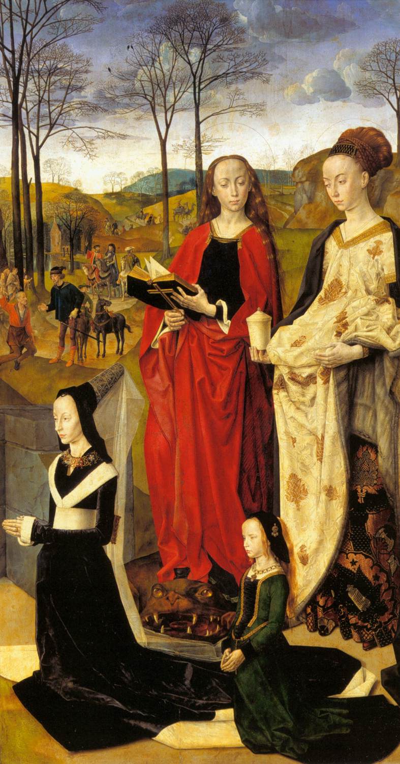 Sts Margaret and Mary Magdalene with Maria Portinari