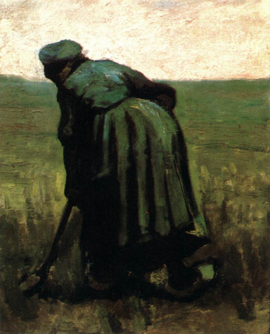 Peasant Woman Digging