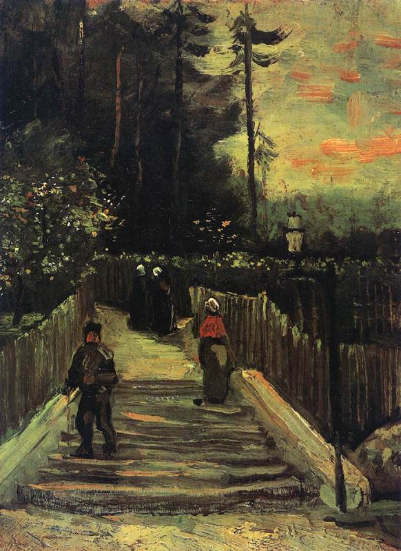Sloping Path in Montmartre