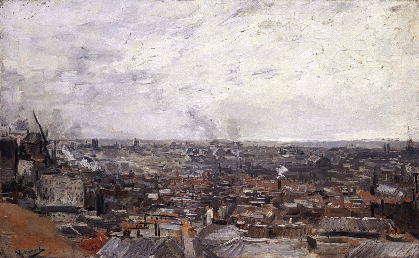 View of Paris from Montmartre