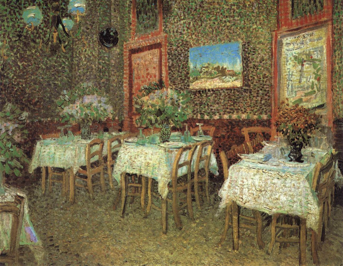 Interior of a Restaurant