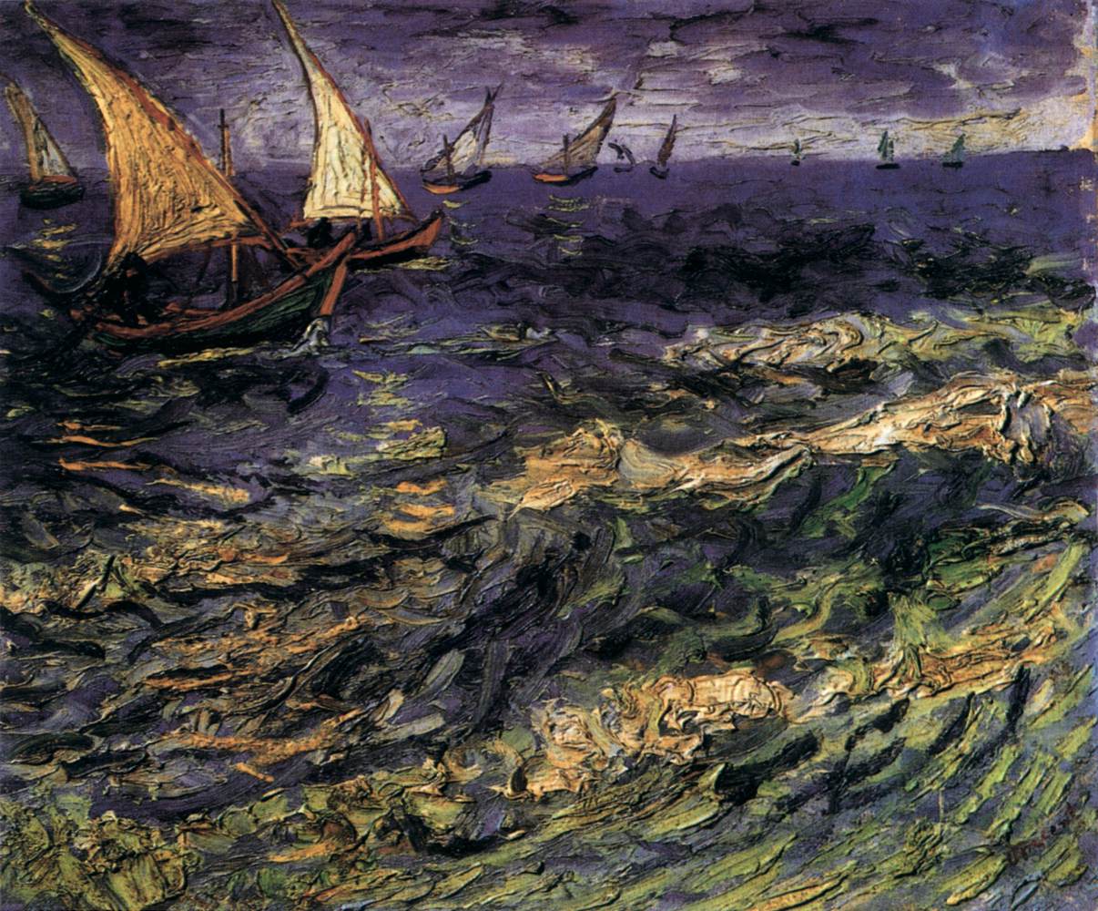 Seascape at Saintes-Maries