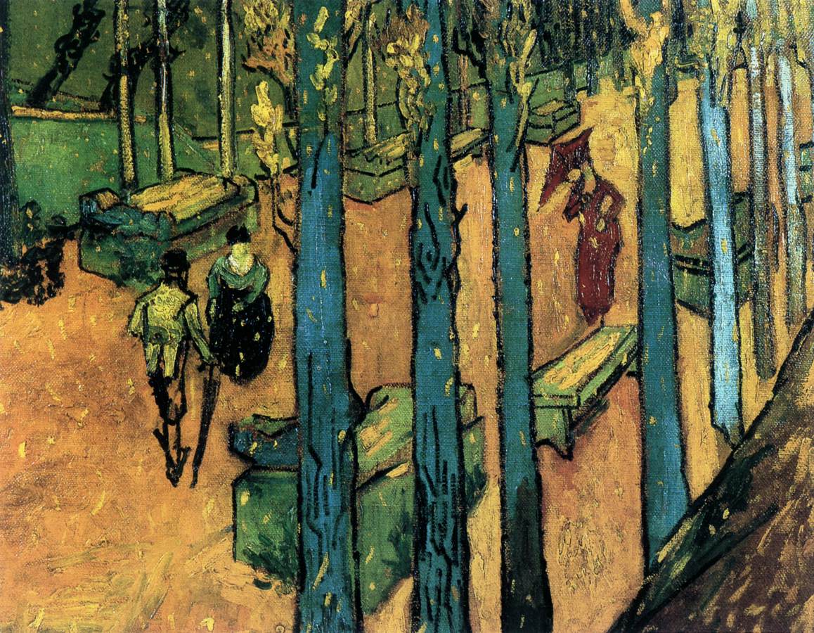 Les Alyscamps, Falling Autumn Leaves