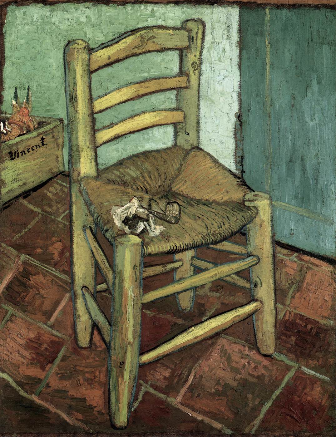 Vincent's Chair with His Pipe