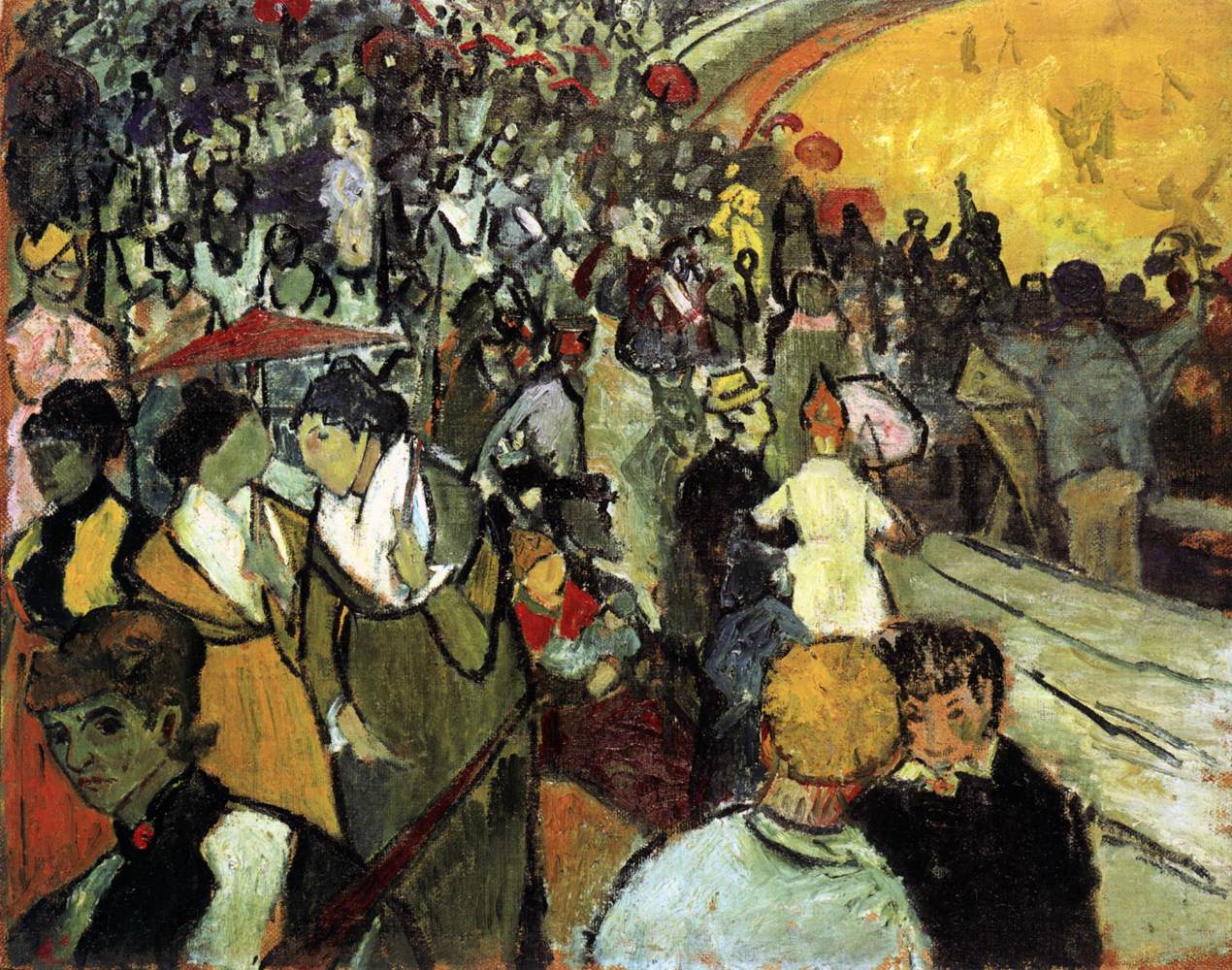 Spectators in the Arena at Arles