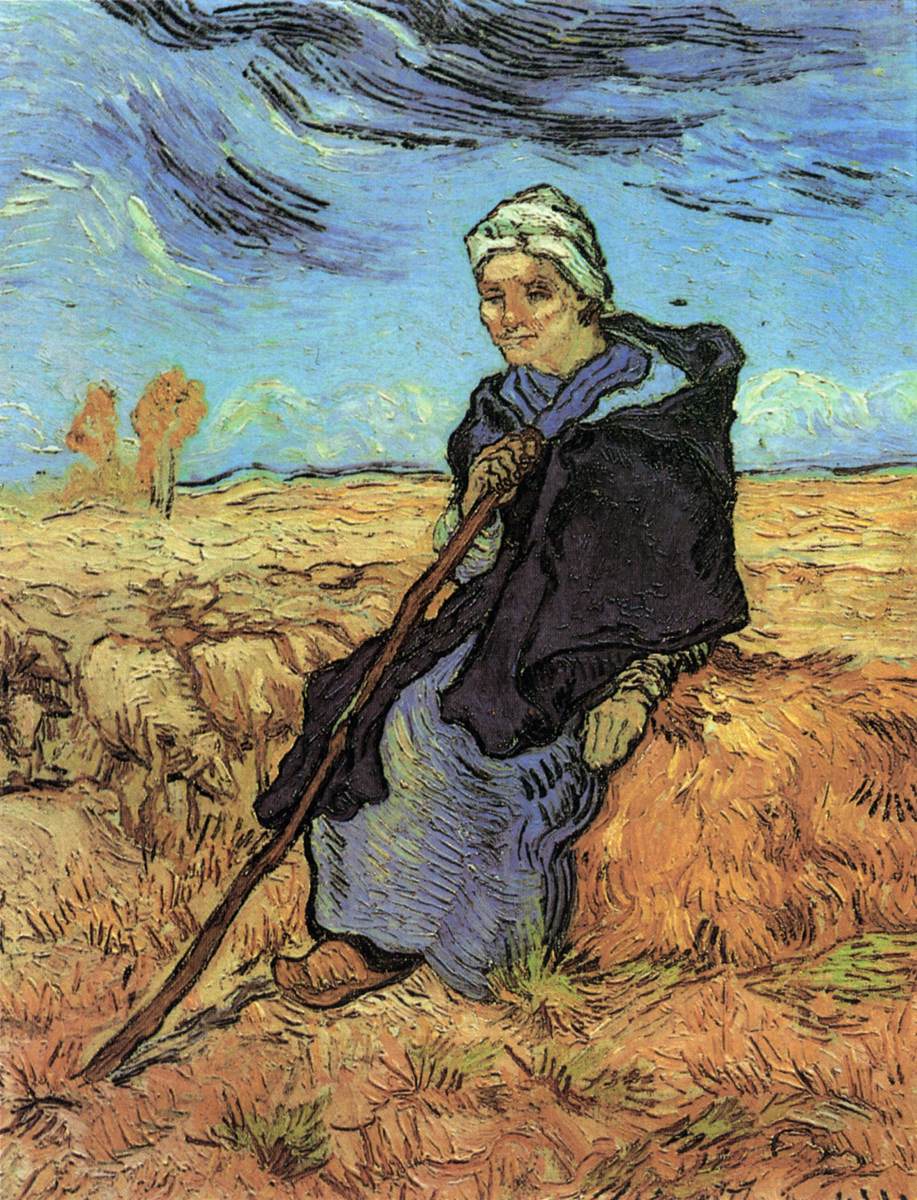 The Shepherdess (after Millet)