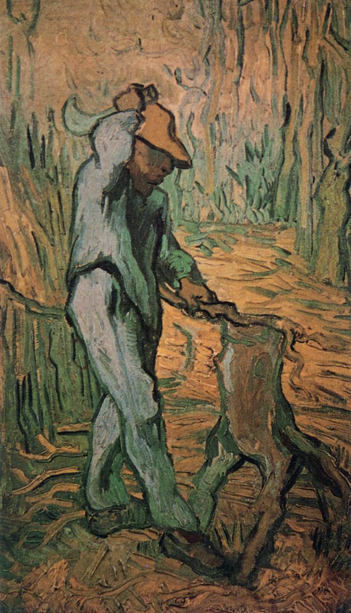 The Woodcutter (after Millet)