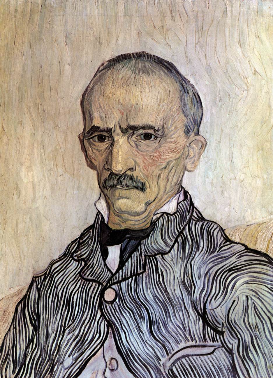 Portrait of Trabuc, Attendant at St Paul Hospital