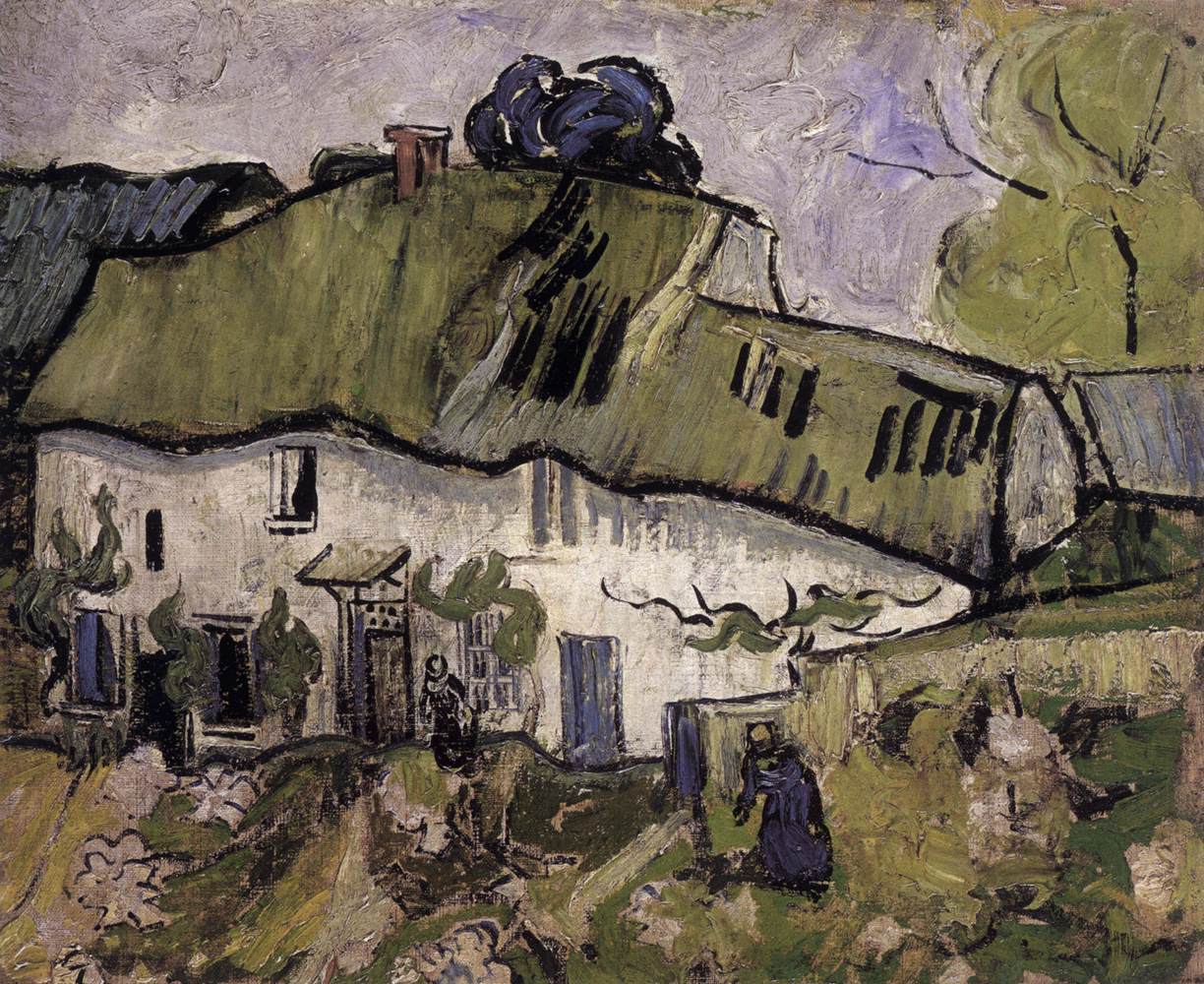 Farmhouse with Two Figures