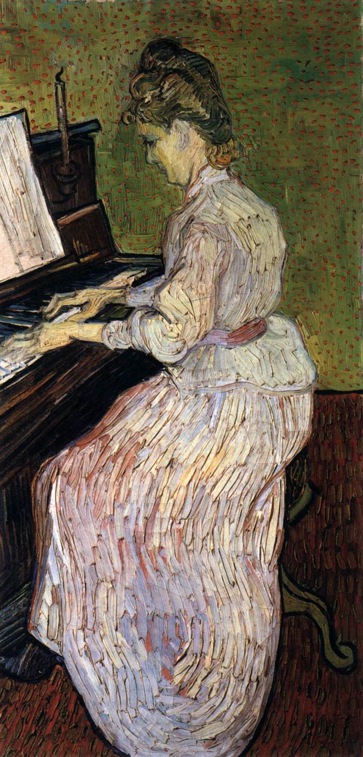 Marguerite Gachet at the Piano