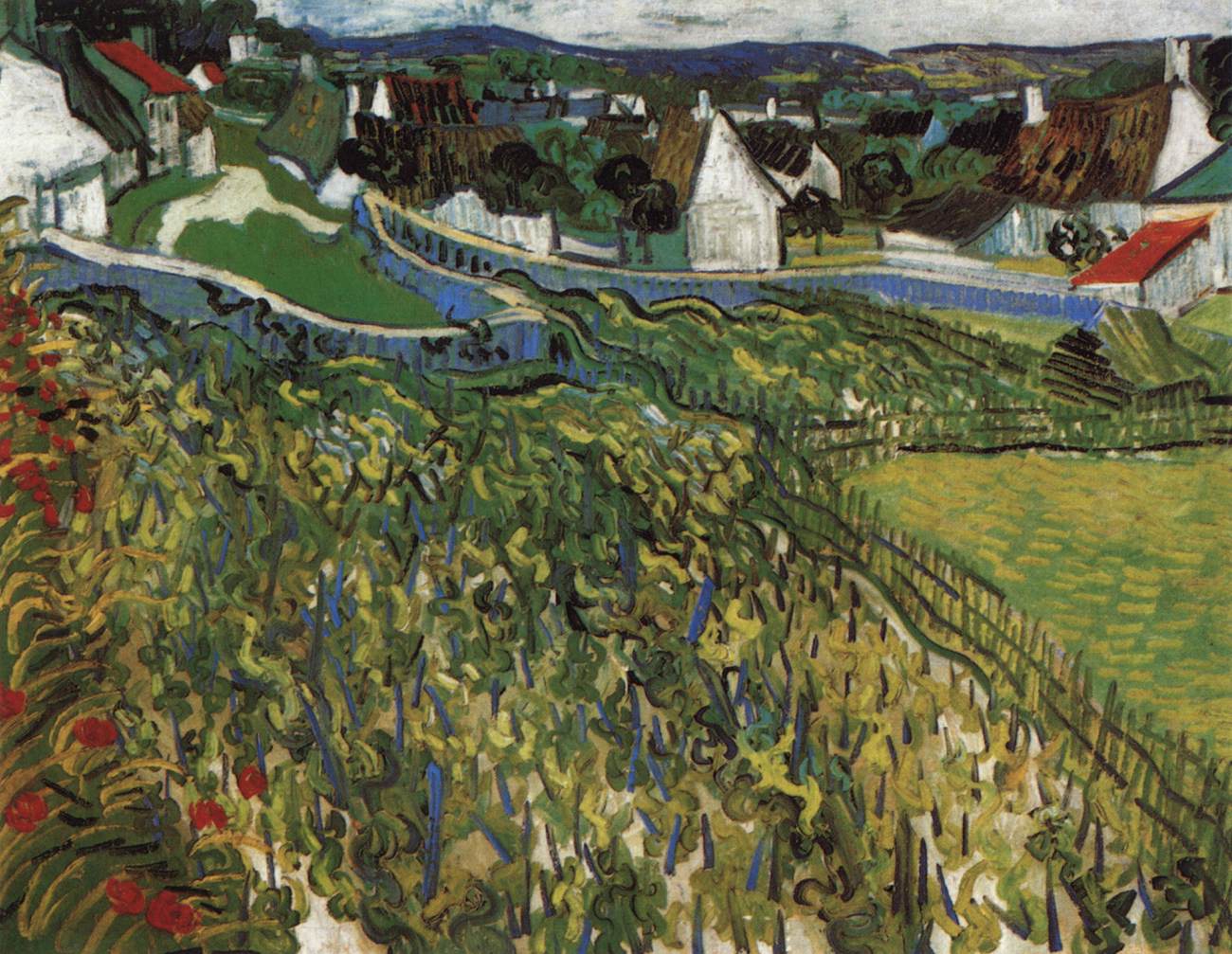 Vineyards with a View of Auvers