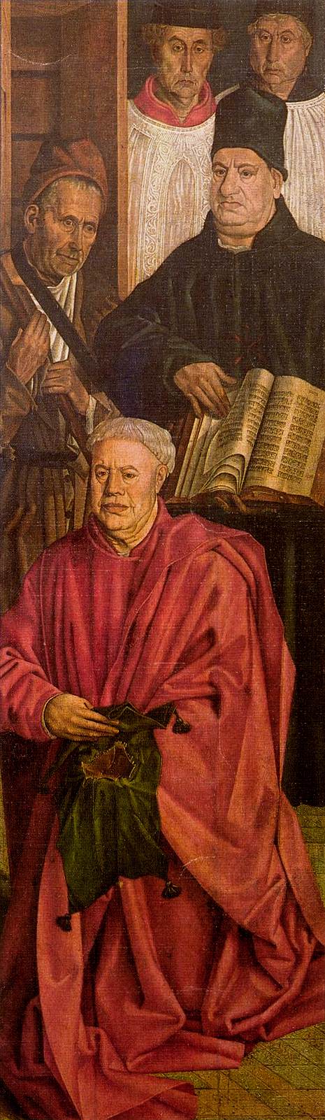 Altarpiece of Saint Vincent, the panel of the Relic