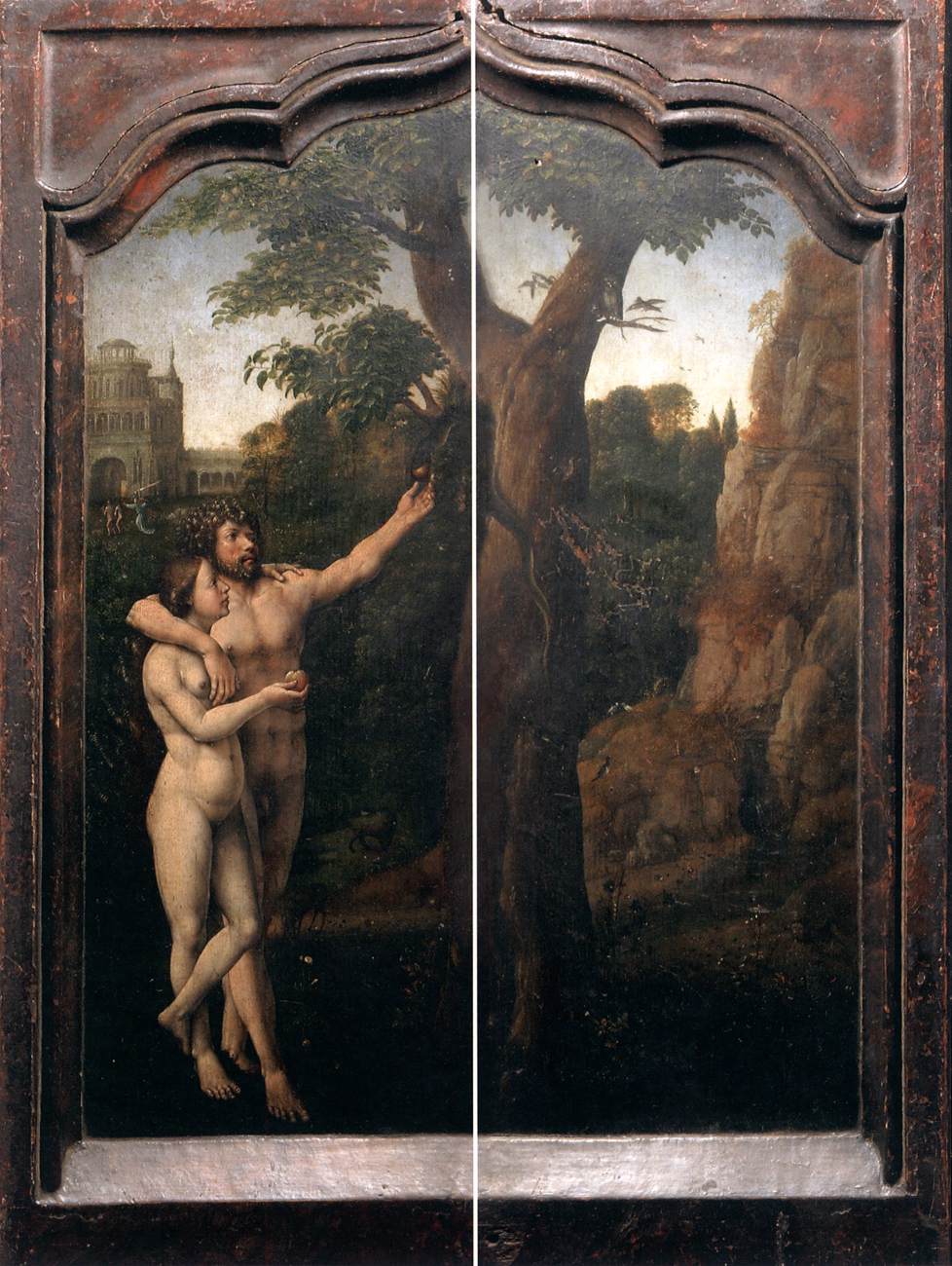 The Malvagna Altarpiece (exterior wings)