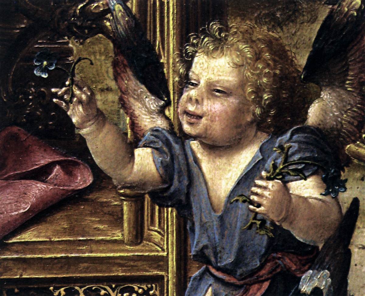 The Malvagna Altarpiece (centre panel, detail)