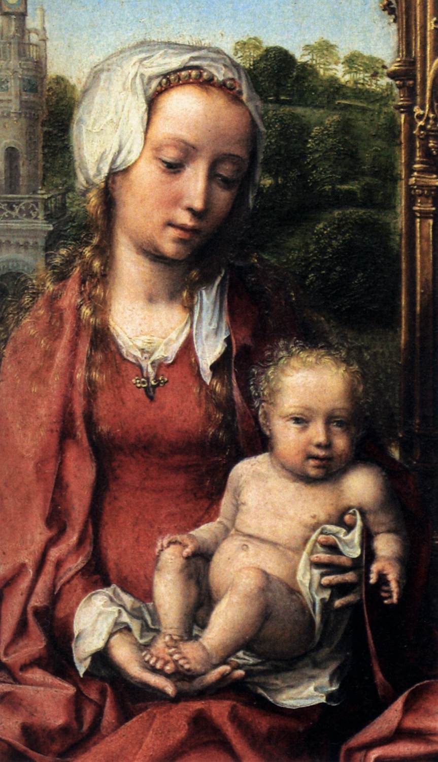 The Malvagna Altarpiece (centre panel, detail)