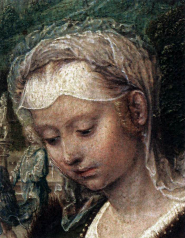 The Malvagna Altarpiece (right wing, detail)