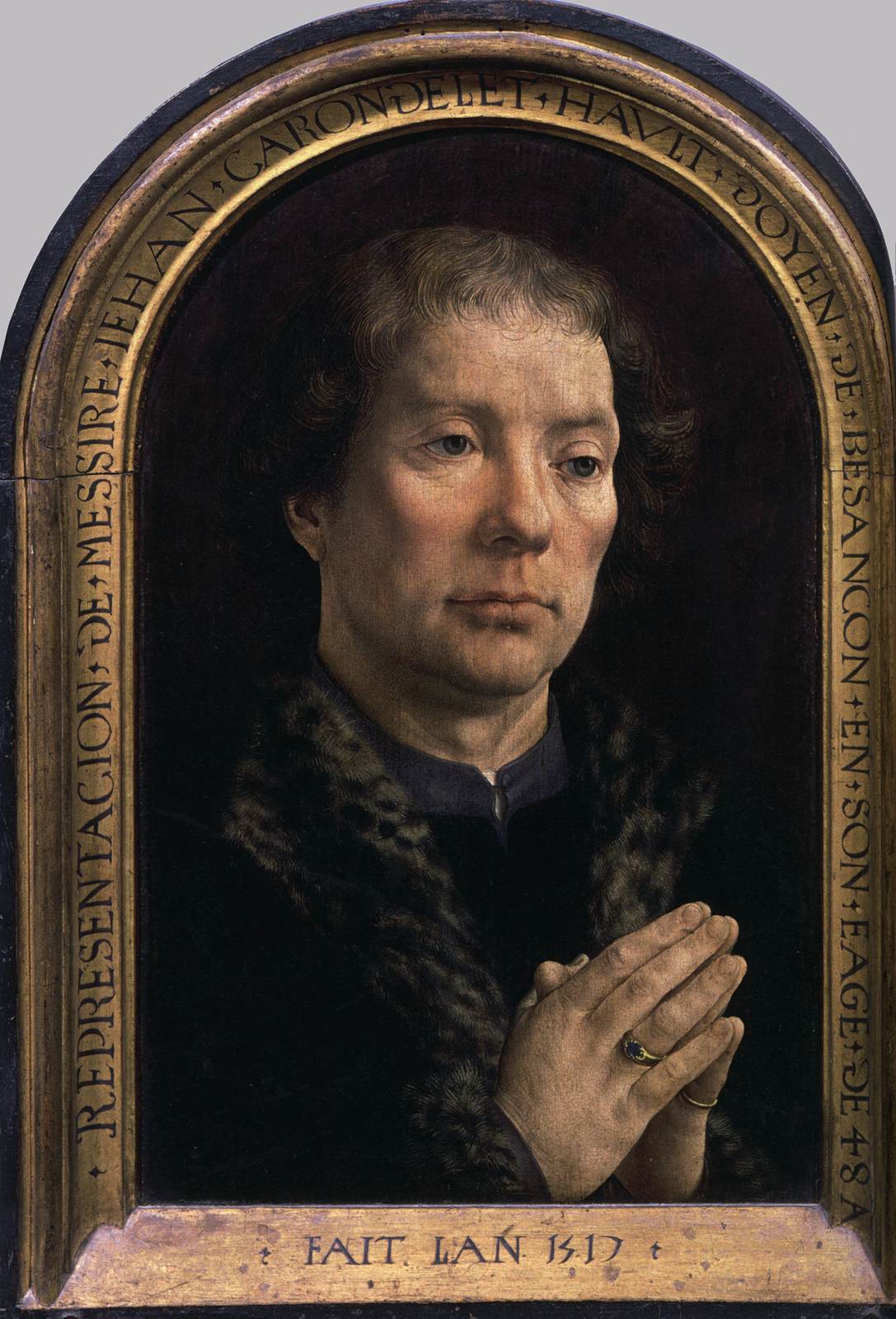 Carondelet Diptych (left wing)