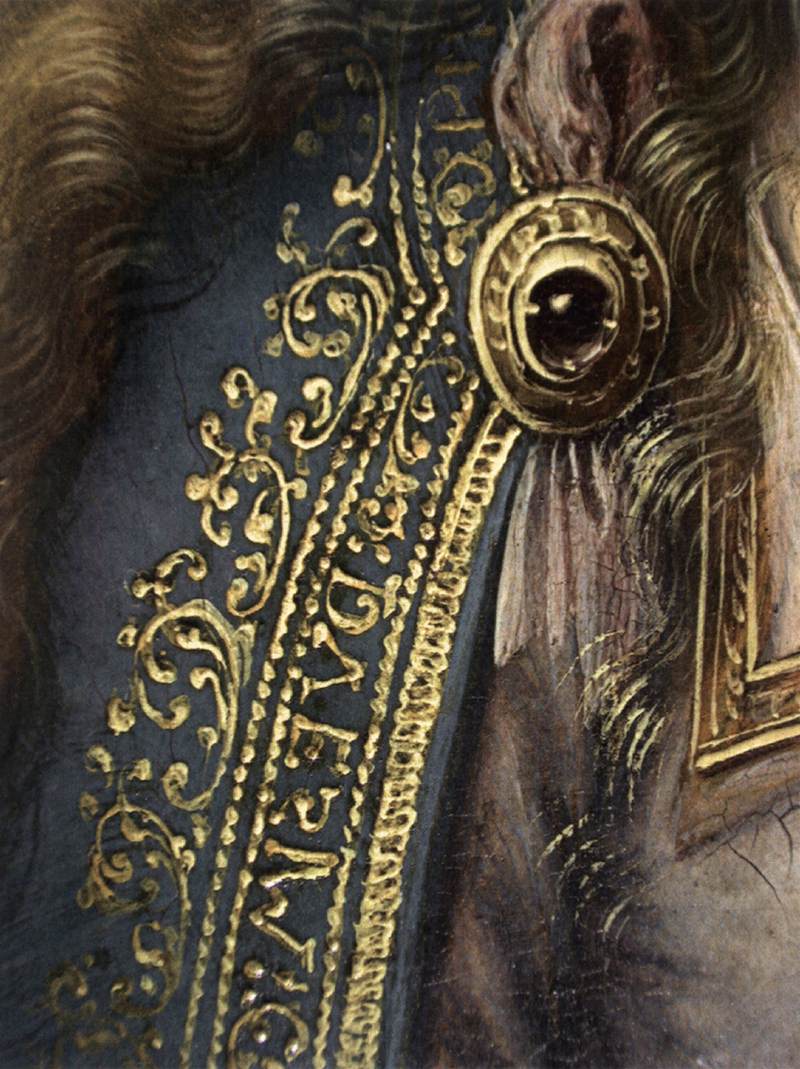 St Luke Drawing the Virgin (detail)