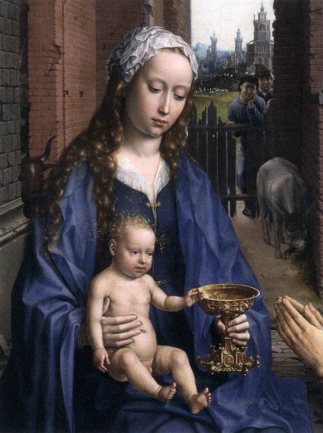 The Adoration of the Kings (detail)