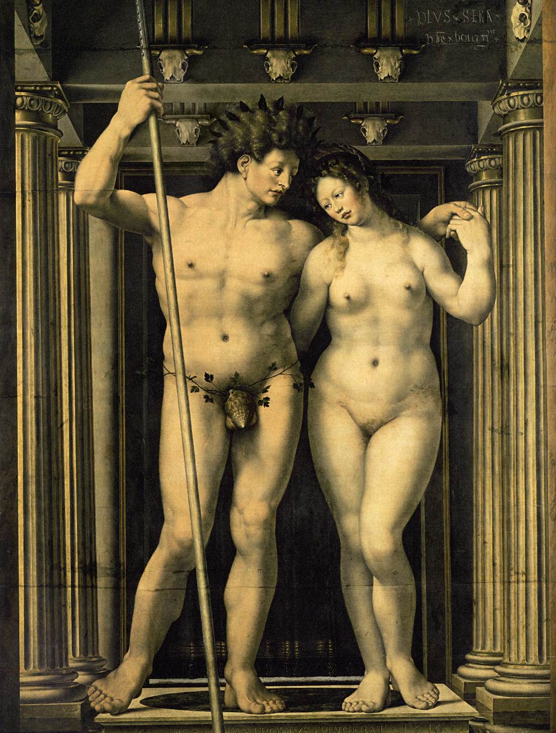 Neptune and Amphitrite (detail)