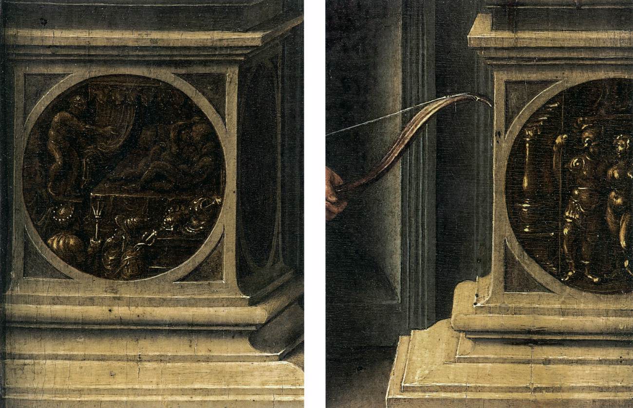 Venus and Cupid (details)