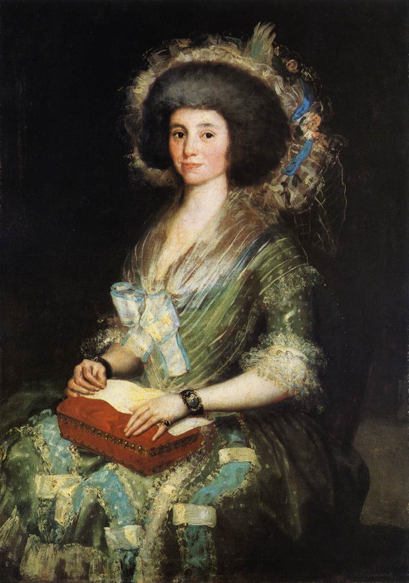 Portrait of the Wife of Juan Agustín Ceán Bermúdez