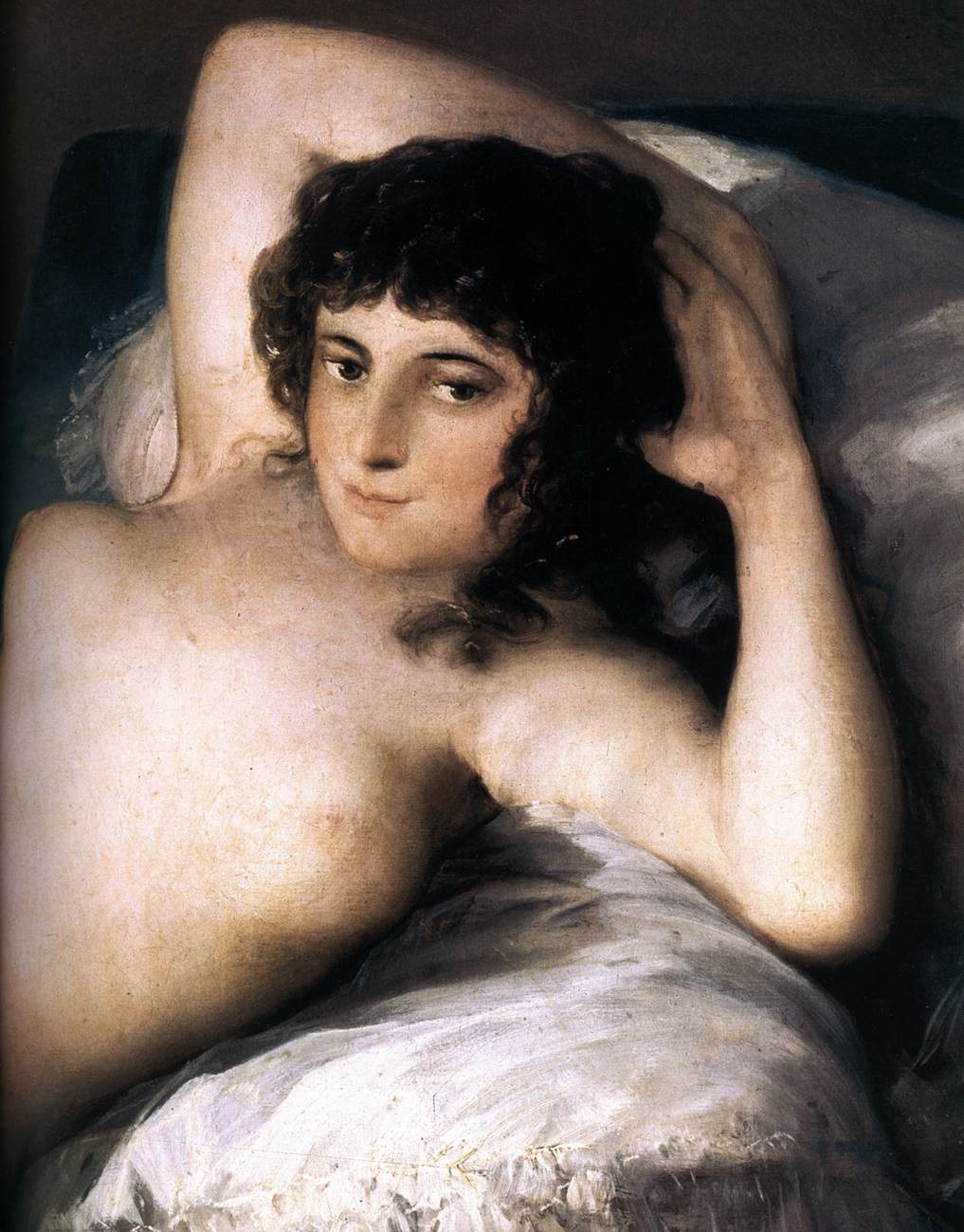 The Nude Maja (detail)