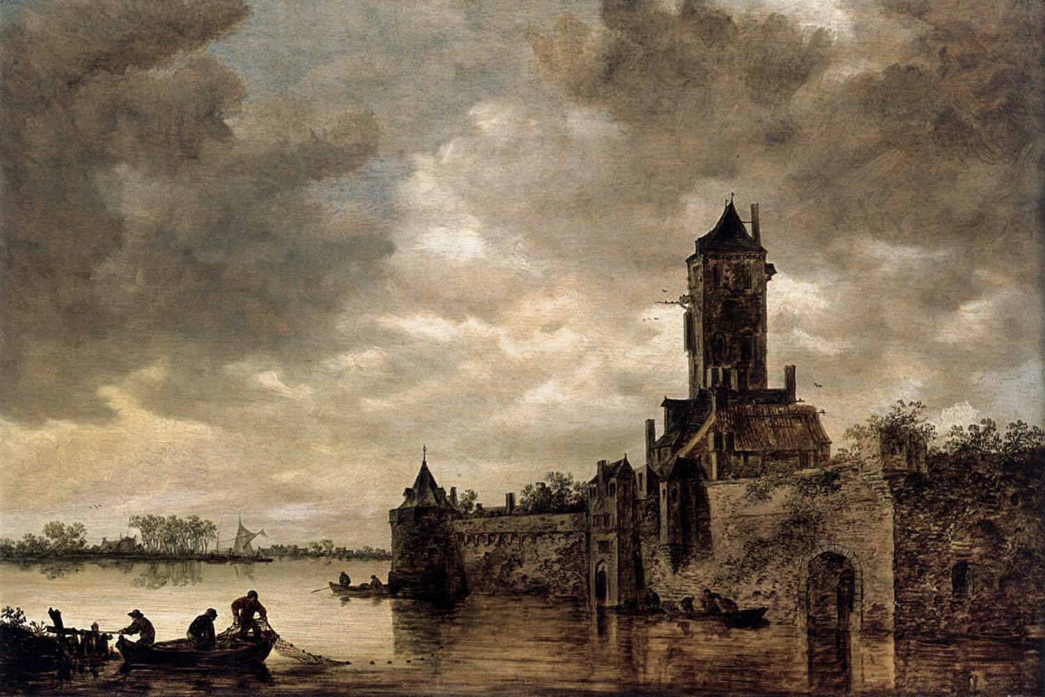 Castle by a River