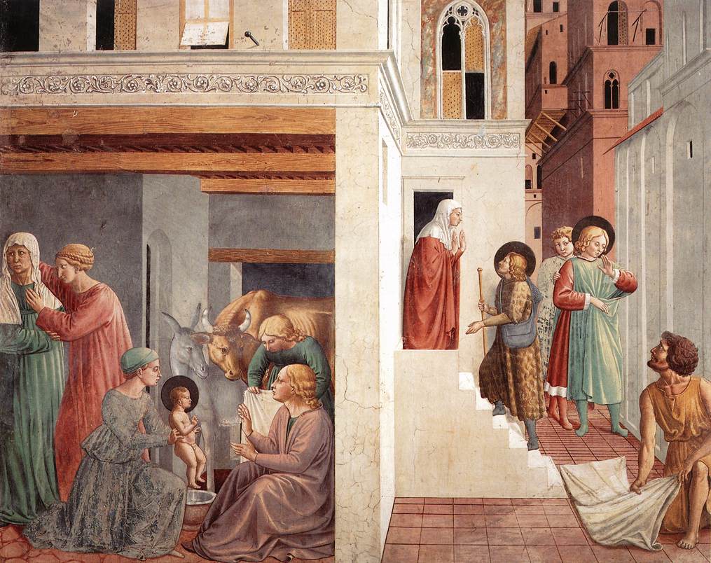 Scenes from the Life of St Francis (Scene 1, north wall)