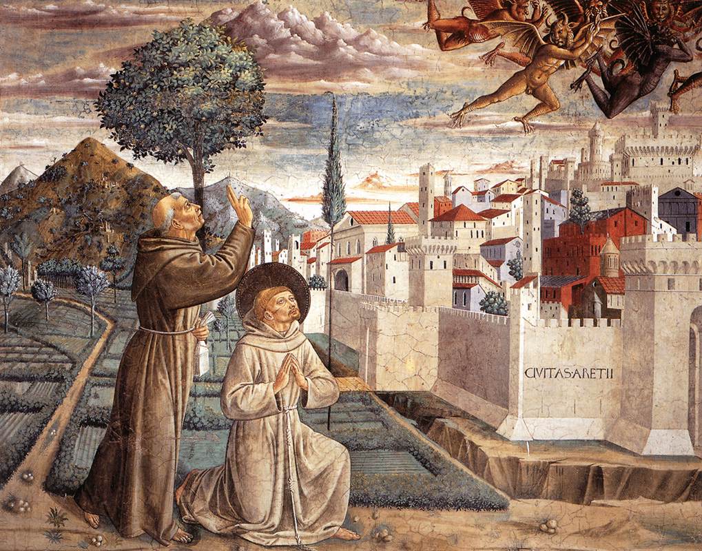 Scenes from the Life of St Francis (Scene 6, north wall)