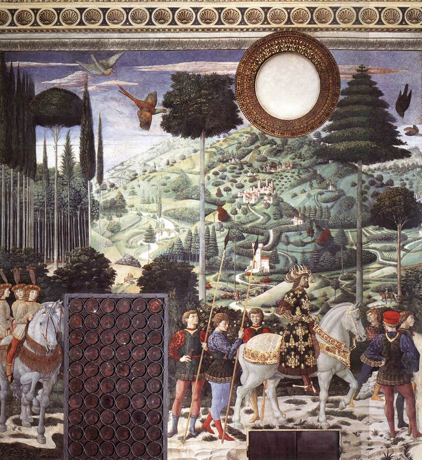 Procession of the Middle King (south wall)