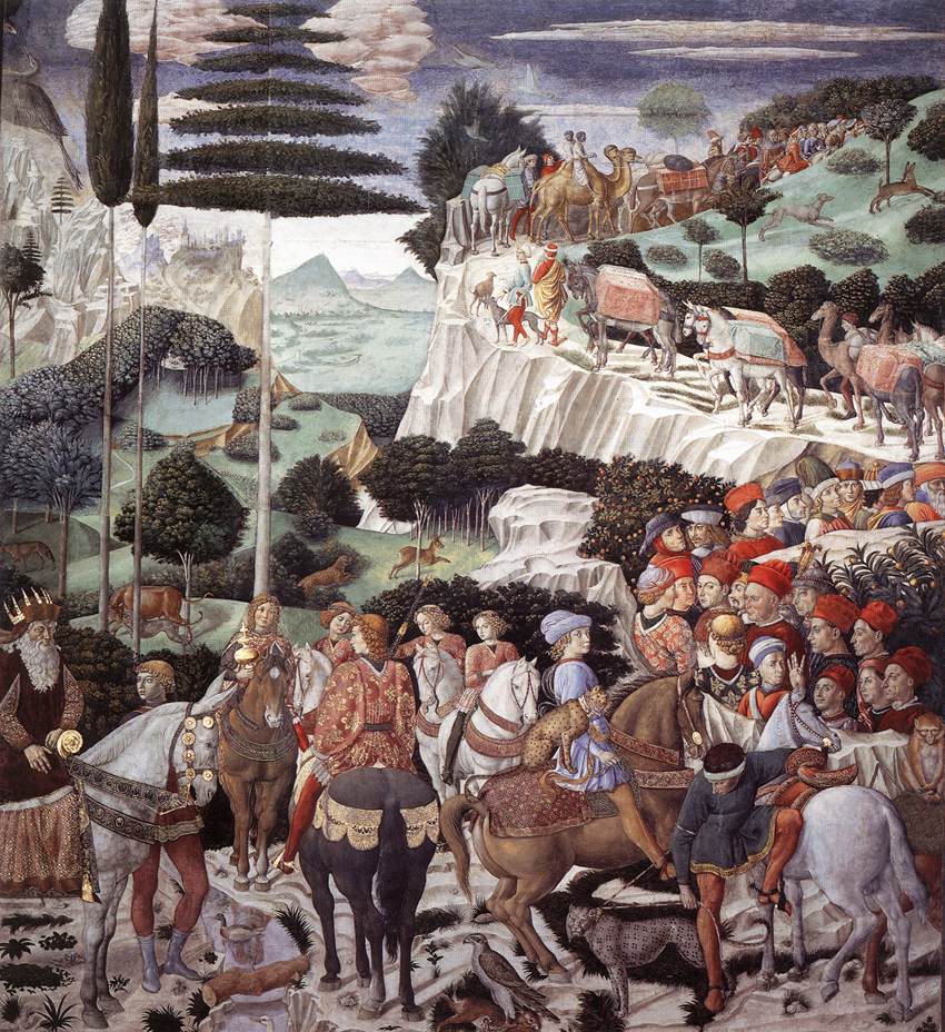 Procession of the Oldest King (west wall)