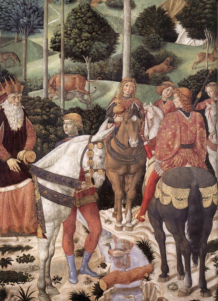 Procession of the Oldest King (detail)
