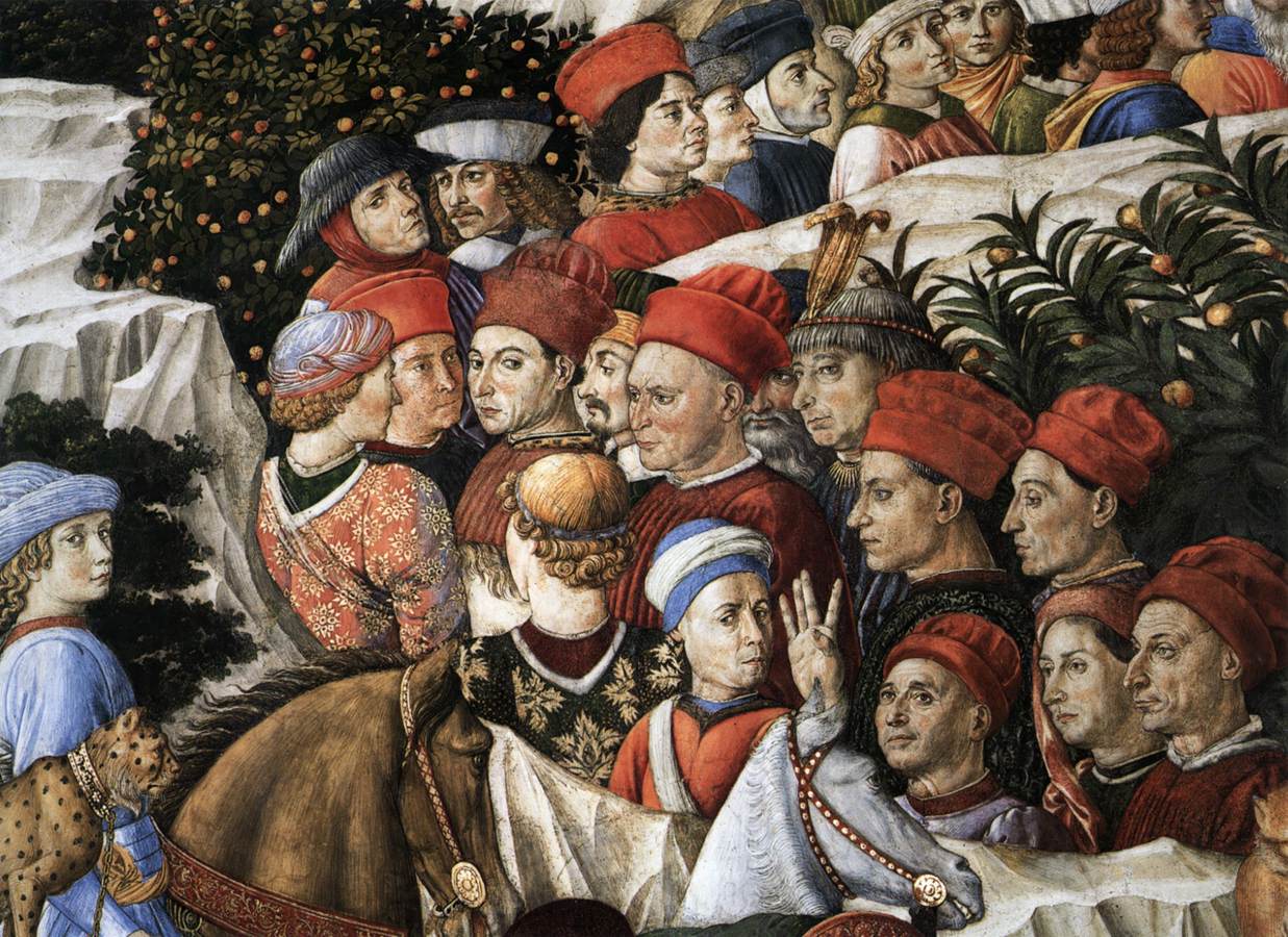 Procession of the Oldest King (detail)