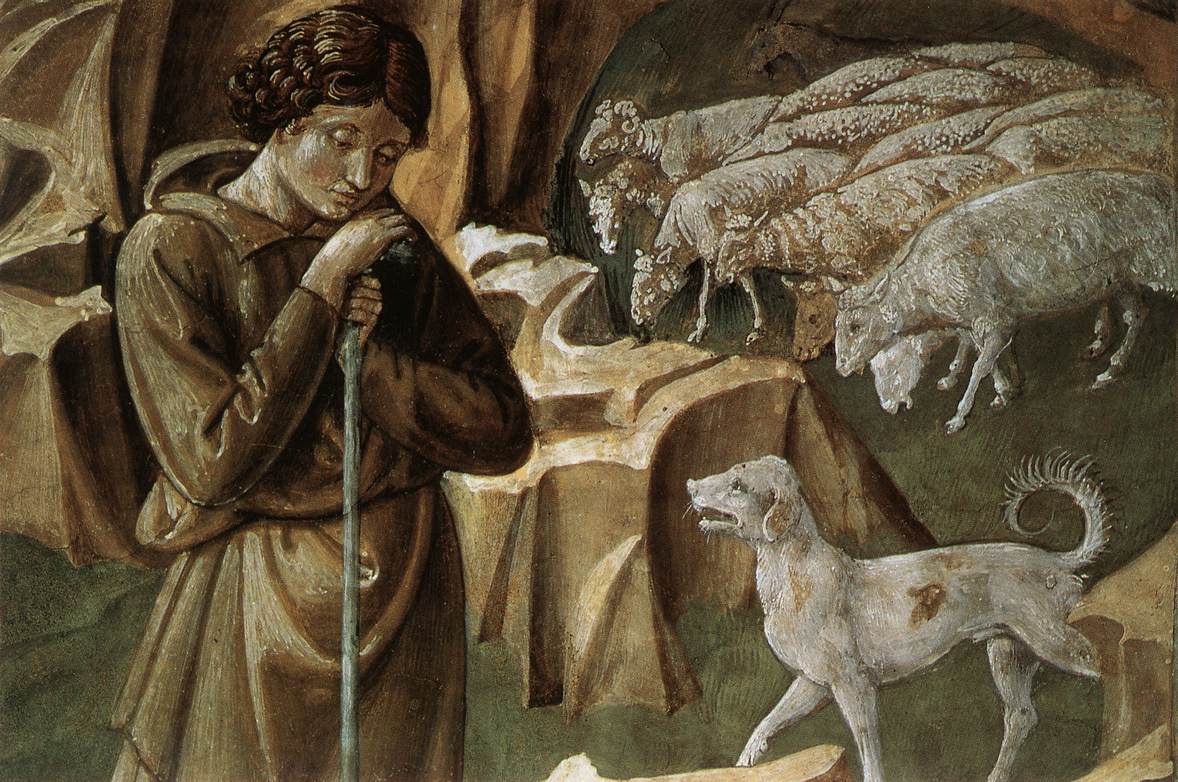 The Vigil of the Shepherds (detail)