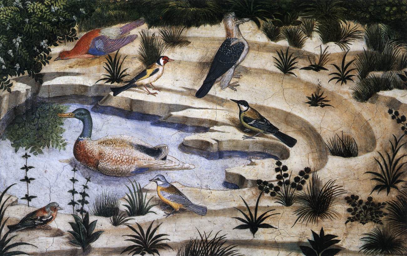 Angels Worshipping (left side of the chancel, detail)