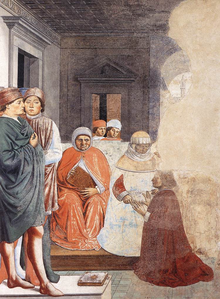 St Augustine at the University of Carthage (scene 2, north wall)