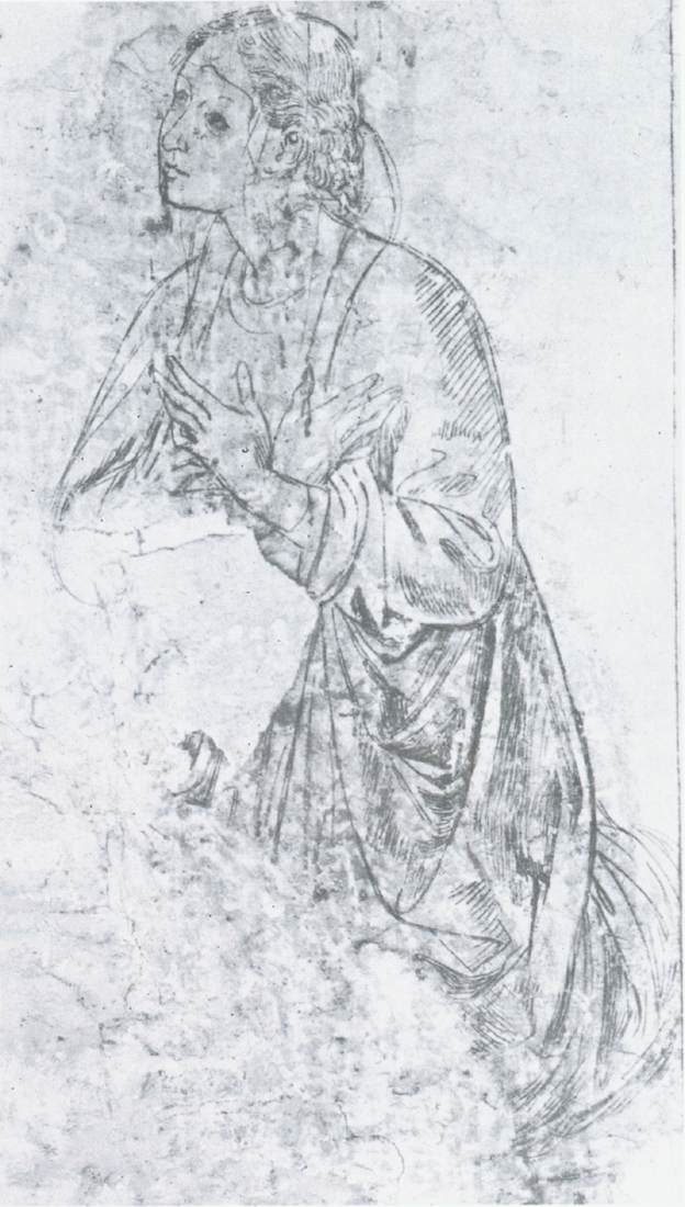 Sinopia for the Virgin of the Annunciation