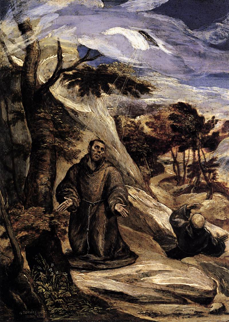 St Francis Receiving the Stigmata