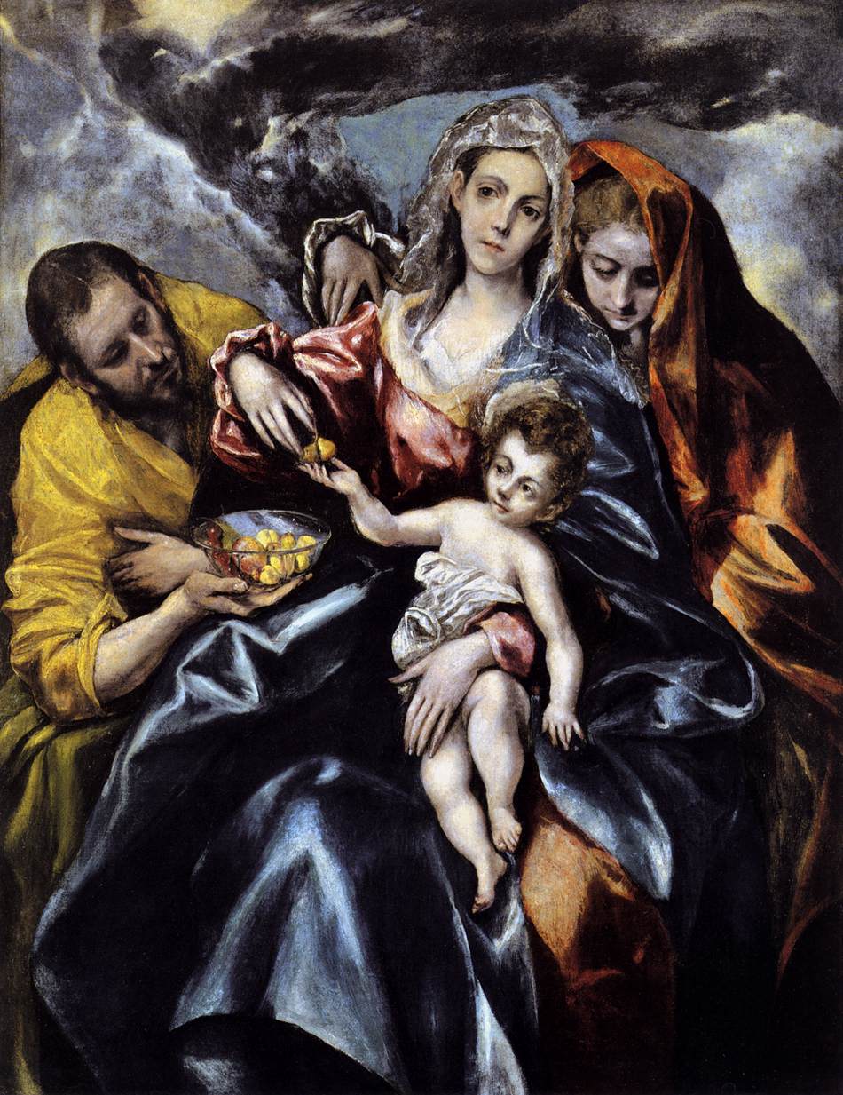 The Holy Family with St Mary Magdalen