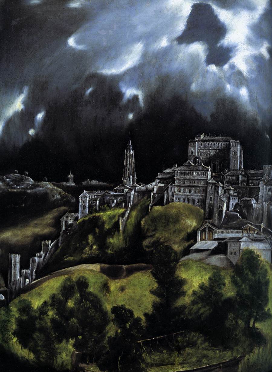 A View of Toledo (detail)