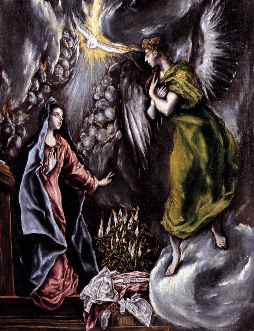 The Annunciation (detail)