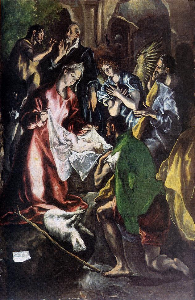 Adoration of the Shepherds (detail)