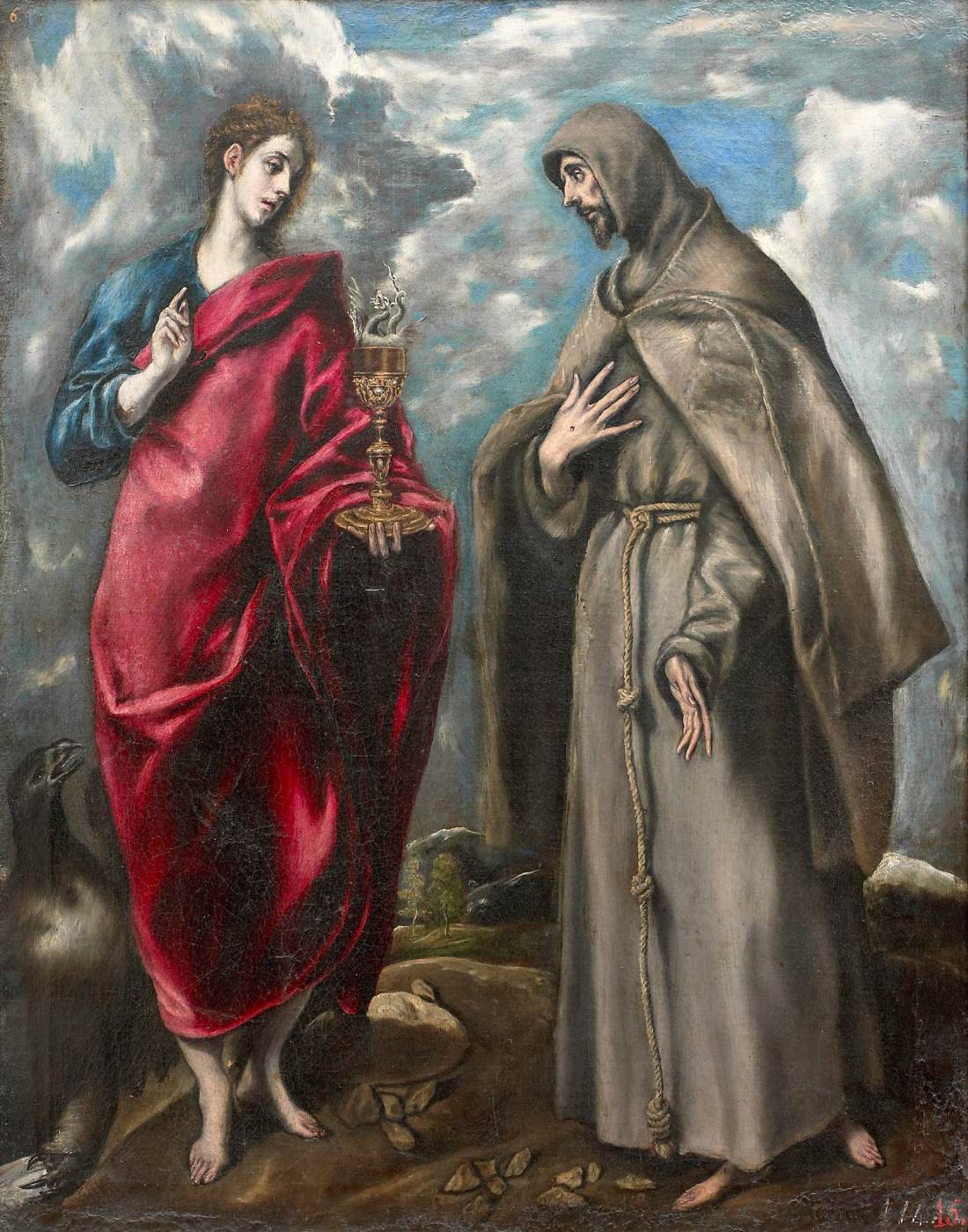 Sts John the Evangelist and Francis