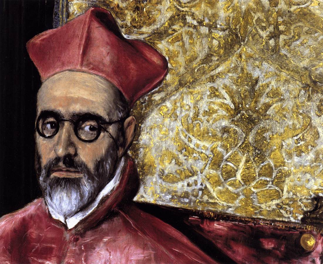 Portrait of a Cardinal (detail)