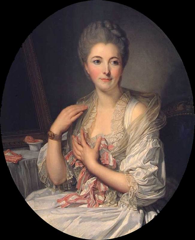 Portrait of Madame de Courcelles at Her Toilette