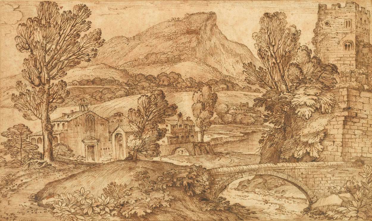 Landscape near Viterbo