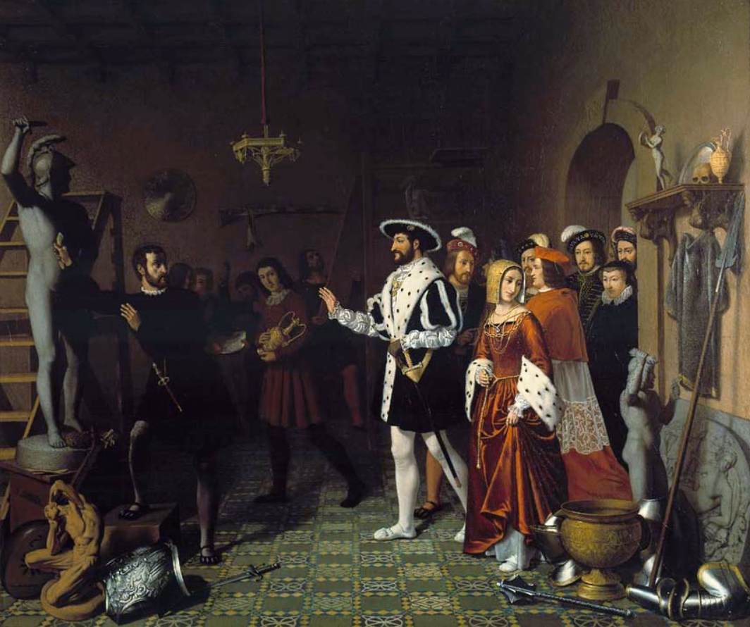François I visiting Benvenuto Cellini at the Castle of Nesle