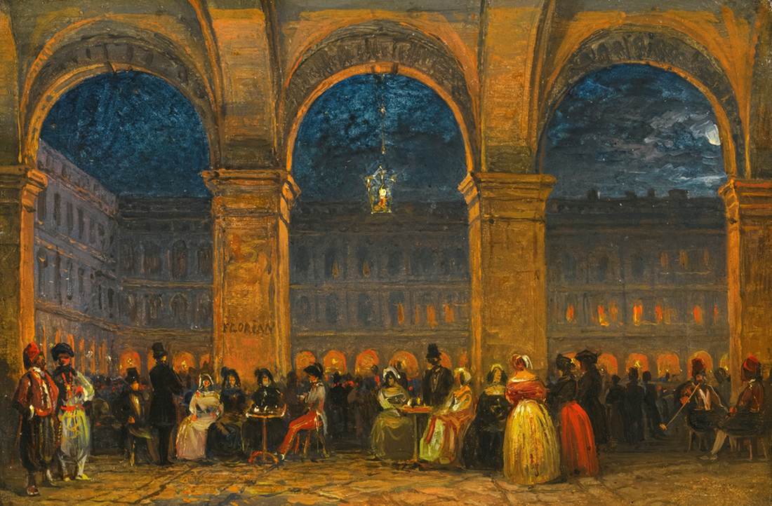 The Caffe Florian on Piazza San Marco, Venice