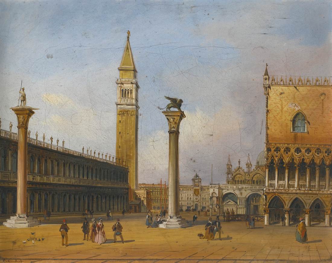 View of the Piazzetta from the Bacino di San Marco, Venice